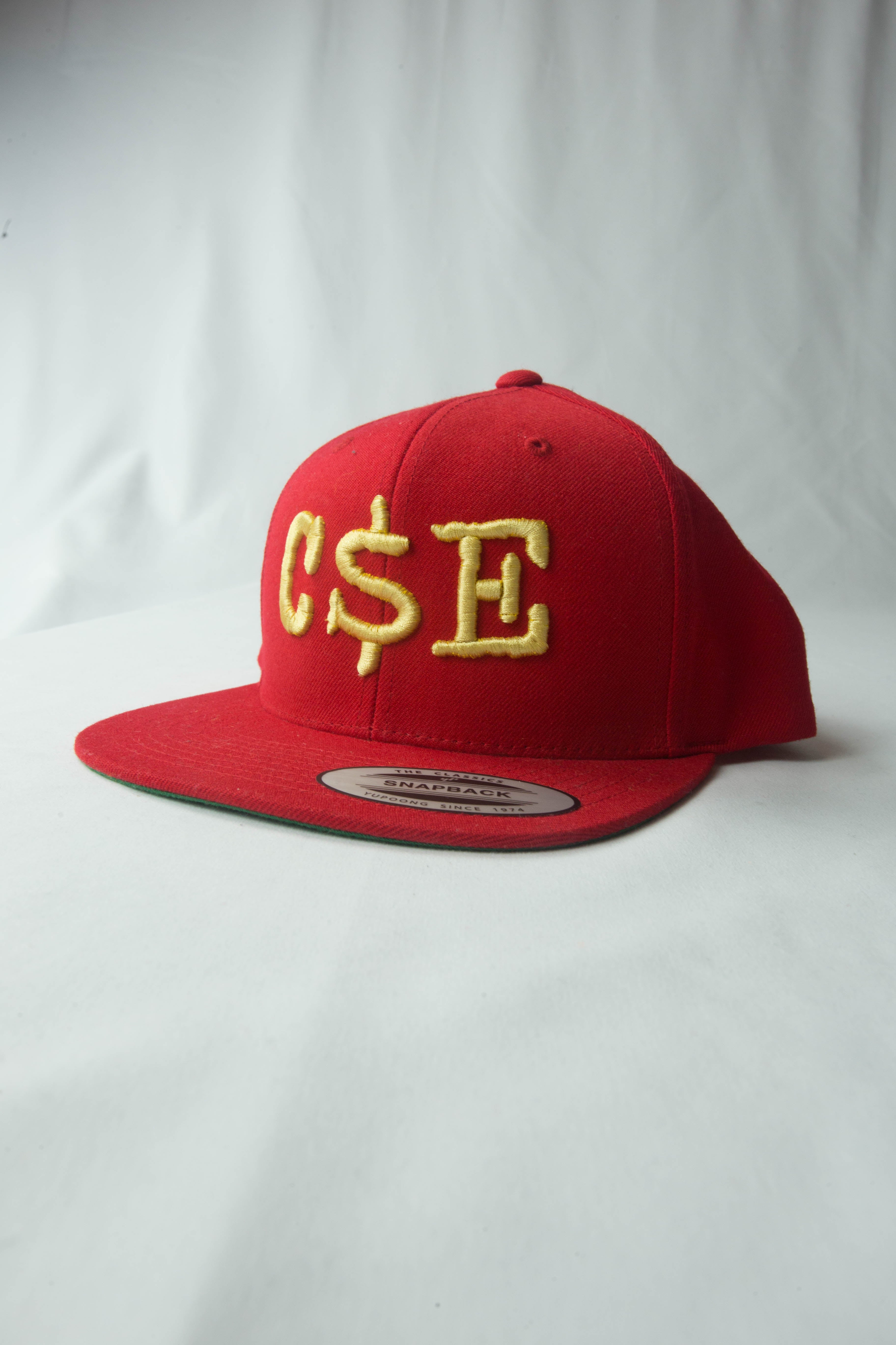 CMoney Red and Gold Logo Snapback