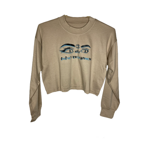 C Money "All Eyes on Me" Long Sleeve Crop Top ( CMoney Entertainment)