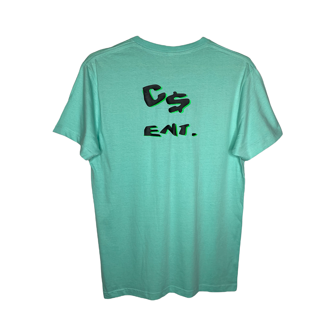 C Money "All Eyes On Me" Light Teal Unisex T- Shirt (C Money Entertainment )